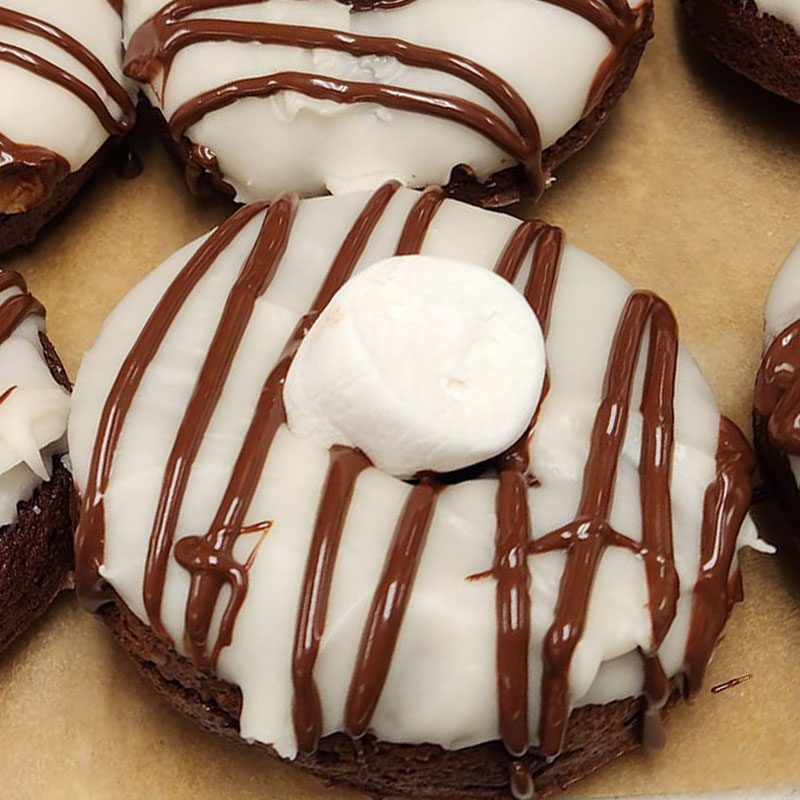 Chocolate Marshmallow Vega Donuts Mustard Seed Market & Cafe